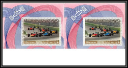 Manama - 3473b Bloc N°33 A Motor Racing Driver F1 Race Printing Proof épreuve D'impression ** MNH Voiture Cars Ferrari - Autos