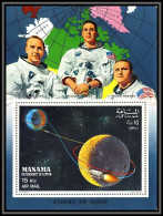 Manama - 3460/ N° B 12 A Apollo Trajectory Espace (space) Espace (space) Neuf ** MNH - Asie