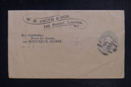 ROYAUME UNI - Entier Postal De Londres Pour La Suisse - L 153200 - Entiers Postaux