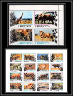 Manama - 3465/ N°514/533 Protection Of Animals 1971 Neuf ** MNH Elephant Lion Rhinoceros Hippopotamu Crocodile - Manama