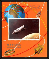 Manama - 3452/ N°117 B Vostok Espace (space) Deluxe Miniature Sheet Neuf ** MNH Non Dentelé Imperf - Manama