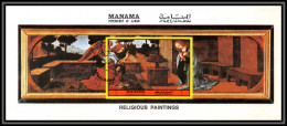 Manama - 3413/ N° ? Religious Paintings USED Tableau (Painting) 1972 - Manama