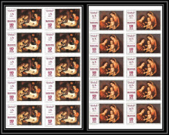 Manama - 3402e N°A 210/211 B 1969 Murillo Van Honthorst Tableau Painting Non Dentelé Imperf Neuf ** MNH Cote 90 Bloc 10 - Manama