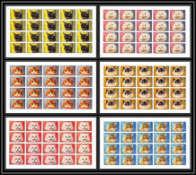 Manama - 3428/ N°585/590 B Chats Cats Non Dentelé Imperf Feuille Complete (sheet) Neuf ** MNH - Gatti
