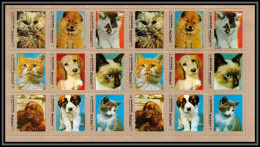 Manama - 3243a Bloc N° A/H 944 A Chiens Et Chats (chien Dog Cats And Dogs) Feuille Complete (sheet) - Manama