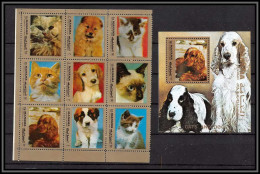 Manama - 3243 Bloc N° A/H 944 A + Bloc 183 A Chiens Et Chats (chien Dog Cats And Dogs) - Honden
