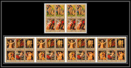 Manama - 3246d N°768/775 A Imperf Tableaux Paintings Nus Nudes Flemish School ** Mnh Rubens Feuille Complete (sheet) RRR - Rubens