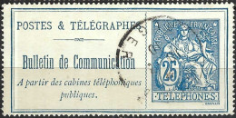 FRANCE Téléphones Ca.1910:  Le Y&T 24 Avec TB Obl. CAD "Alger (Algérie)" - Telegraph And Telephone