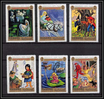 Manama - 3174c/ N° 893/898 A Contes Fairy Tales Andersen ** MNH  - Fiabe, Racconti Popolari & Leggende