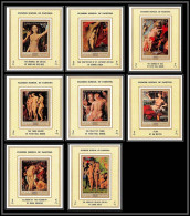 Manama - 3246 N°768/775 Imperf Tableaux Paintings Nus Nudes Flemish School ** Mnh Rubens Deluxe Miniature Sheets - Manama