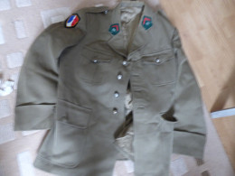 Veste D'hiver Officier écussonnée 20ème Régiment Du Train 2ème Corps D'armée - Equipaggiamento