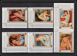 Manama - 3161i/ N° 270/275 A Renoir Nus Nudes Peinture Tableaux Paintings ** MNH  - Manama