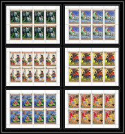 Manama - 3174/ N° 893/898 A Contes Fairy Tales Andersen ** MNH Feuille Complete (sheet) - Contes, Fables & Légendes