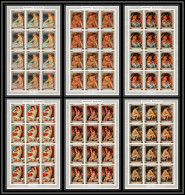 Manama - 3161e/ N° 270/275 B Renoir Nus Nudes Peinture Tableaux Paintings Non Dentelé Imperf ** MNH Feuille Sheet - Nus
