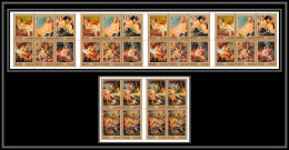 Manama - 3160c/ N° 496/503 A Nudes Nu Francois Boucher Peinture Tableaux Paintings ** MNH Feuille Complete (sheet) RRR  - Manama