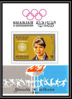 Sharjah - 2063/ Bloc N° 48 A Debbie Meyer Mexico Grenoble 1968 Jeux Olympiques Olympic Games Natation Swimming ** MNH  - Ete 1968: Mexico