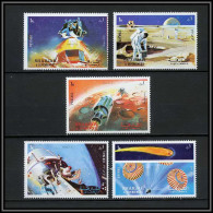 Sharjah - 2057/ N° 982/986 A Apollo 16 Module Moon Espace (space) ** MNH  - Schardscha