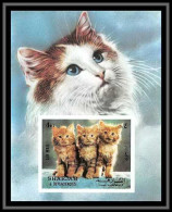 Sharjah - 2050/ Bloc N° 120 Kitten Chatton Chats (chat Cat Cats) ** MNH  - Katten