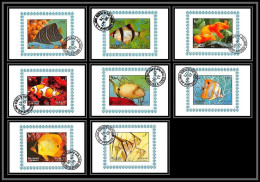 Sharjah - 2027/ N° 1194/1199 Poissons (Fish) Deluxe Blocs Used  - Peces