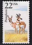 2039272346 1987 SCOTT 2313 (XX) POSTFRIS MINT NEVER HINGED  - NORTH AMERICAN WILDLIFE - PRONGHORN - FAUNA - Ongebruikt