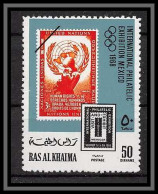 Ras Al Khaima - 616/ N°304 A EFIMEX 68 STAMPS ON STAMPS UNO ONU Neuf ** MNH - Ra's Al-Chaima