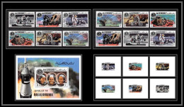 Ras Al Khaima - 694/ N°708/713 A/B + Deluxe Bloc 127 Espace (space) Safe Return Of Apollo 14 Neuf ** MNH - Ras Al-Khaimah