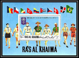 Ras Al Khaima - 565 - Bloc N° 97 A Scout Scouting Japon Japan Jamboree 1971 - Unused Stamps