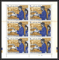 Ras Al Khaima - 555c - N° 10 John Fitzgerald Kennedy Espace (space) John Glenn Feuille Complete (sheet) - Ras Al-Khaima