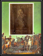 Yemen Royaume (kingdom) - 4137 Bloc 174 B Napoleon OR Gold Stamps 1969 ** MNH  - Napoléon