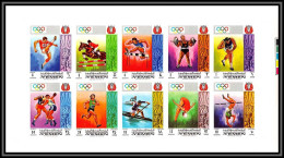 Yemen Royaume (kingdom) - 4140d N°903/912 B Jeux Olympiques Olympic Games Munich 1972 ** MNH 1969 Non Dentelé Imperf - Sommer 1972: München