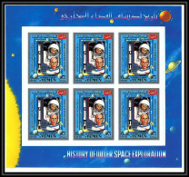 Yemen Royaume (kingdom) - 4127/ N°877 B Gemini 12 Lovell Aldrin ** MNH History Of Outer Space Espace Non Dentelé Imperf - Yemen
