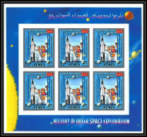 Yemen Royaume (kingdom) - 4124/ N°870 B Mercury 8 Schirra Neuf ** MNH History Of Outer Space Espace Non Dentelé Imperf - Asie