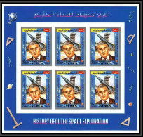 Yemen Royaume (kingdom) - 4120/ N°866 B Wernher Von Braun German ** MNH History Of Outer Space Espace Non Dentelé Imperf - Azië