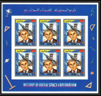 Yemen Royaume (kingdom) - 4120/ N°866 B Wernher Von Braun German ** MNH History Of Outer Space Espace Non Dentelé Imperf - Yemen