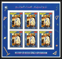 Yemen Royaume (kingdom) - 4118/ N°865 B Robert Goddard Usa Neuf ** MNH History Of Outer Space Espace Non Dentelé Imperf - Asien