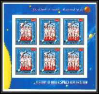 Yemen Royaume (kingdom) - 4095/ N°881 B Apollo 9 Scott Mc Divitt Neuf ** MNH History Of Space Espace Non Dentelé Imperf - Asie