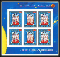 Yemen Royaume (kingdom) - 4095/ N°881 B Apollo 9 Scott Mc Divitt Neuf ** MNH History Of Space Espace Non Dentelé Imperf - Yémen