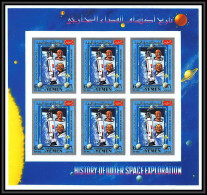 Yemen Royaume (kingdom) - 4089/ N°876 B Gemini 11 Conrad Gordon Neuf ** MNH History Of Space Espace Non Dentelé Imperf - Asie