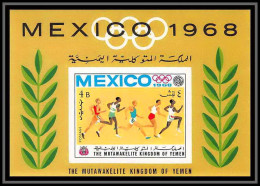 Yemen Royaume (kingdom) - 4056/ Bloc N° 73 Jeux Olympiques (olympic Games) Mexico ** MNH  - Yemen