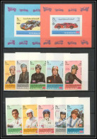 Yemen Royaume (kingdom) - 4069/ N° 633 / 642 + Bloc 643 / 644 B Non Dentelé Imperf Voiture (Cars) ** MNH  - Cars