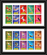 Yemen Royaume (kingdom) - 4021 N°752/761 B Jeux Olympiques Olympics MUNICH 1972 ** MNH Non Dentelé Imperf Soccer Sheets - Summer 1972: Munich