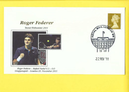 R39 - Roger Federer - Rafael Nadal London 22.November 2011 - Tennis