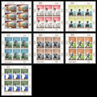 Sharjah - 2247/ N°510/546 Jeux Olympiques (olympic Games) Gold Medalists Mexico 1968 Neuf ** MNH Feuille Complete Sheets - Schardscha