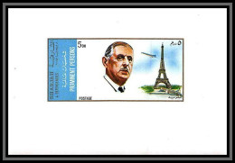 Sharjah - 2181/ N°875 Eiffel Tower Tour De Gaulle Sights Of Paris Miniature Deluxe Sheet Neuf ** MNH - De Gaulle (General)