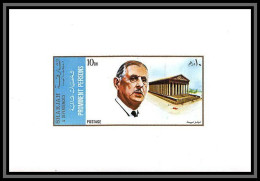 Sharjah - 2180/ N°876 Madelaine De Gaulle Sights Of Paris Miniature Deluxe Sheet Neuf ** MNH - De Gaulle (General)
