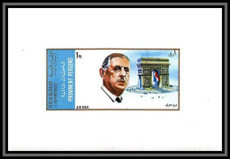 Sharjah - 2178/ N°879 Arc De Triomphe Triumph De Gaulle Sights Of Paris Miniature Deluxe Sheet Neuf ** MNH - De Gaulle (Général)