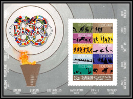 Sharjah - 2098/ N°43 B Mexico 68 Jeux Olympiques (olympic Games) Gold Medalists Neuf ** MNH Non Dentelé Imperf 1968 - Ete 1968: Mexico