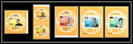 Sharjah - 2135a/ N°503/508 B Fritz Walter Di Stefano Puskas Football Players Soccer Proof Set Epreuve Neuf ** MNH Imperf - Unused Stamps