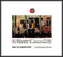 Yemen Royaume (kingdom) - 4304 N°512 Favretto Unesco 1968 Venice Painting Tableau Neuf ** MNH Deluxe Miniature Sheet - Sonstige & Ohne Zuordnung