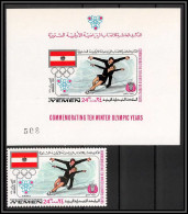 Yemen Royaume (kingdom) - 4240 N°537 Skating Jeux Olympiques Olympic Games Grenoble 1968 Deluxe Sheets Neuf ** MNH - Inverno1968: Grenoble